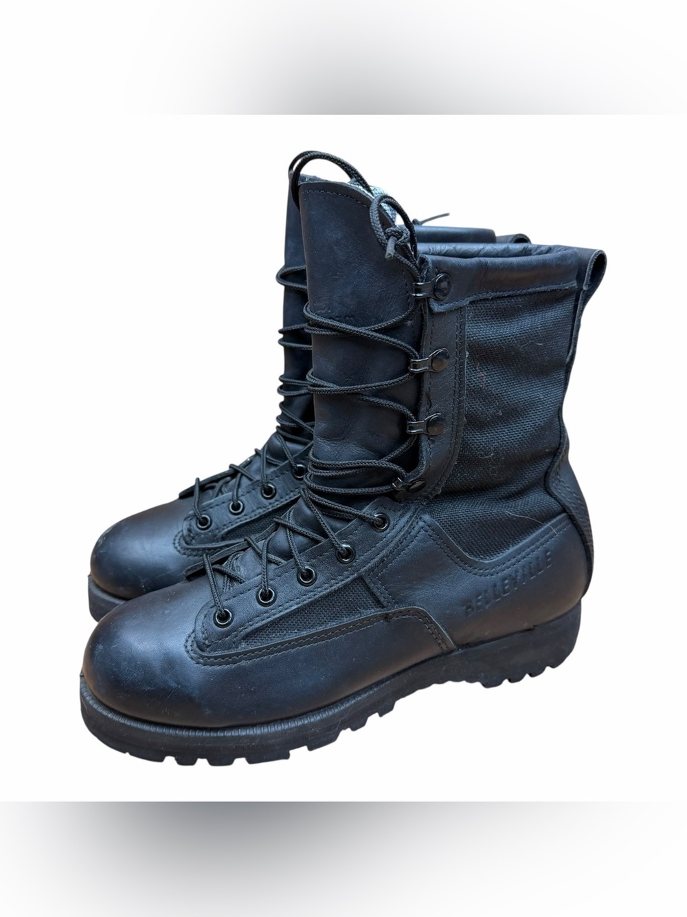 Belleville men size 7.5R Gore-tex waterproof Black Tactical Lace-Up Boots